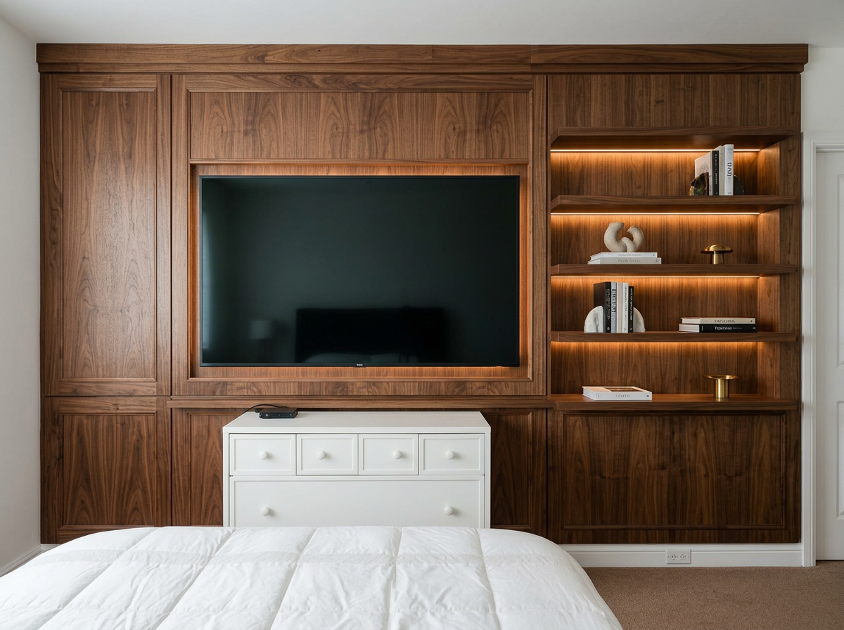 Master bedroom transformation after